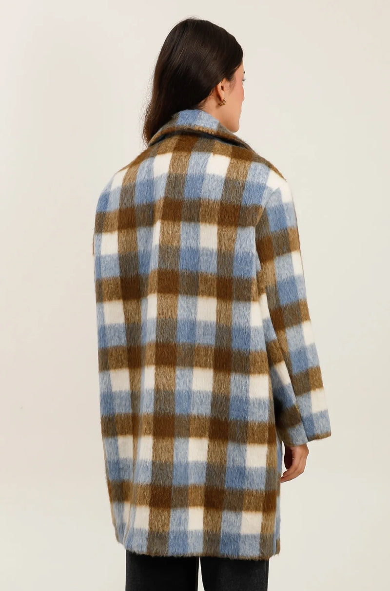 MANTEAU CARREAUX
