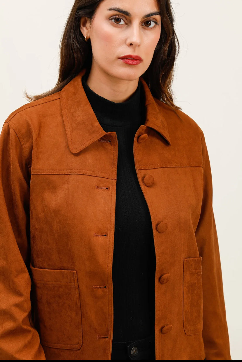 VESTE DAIM