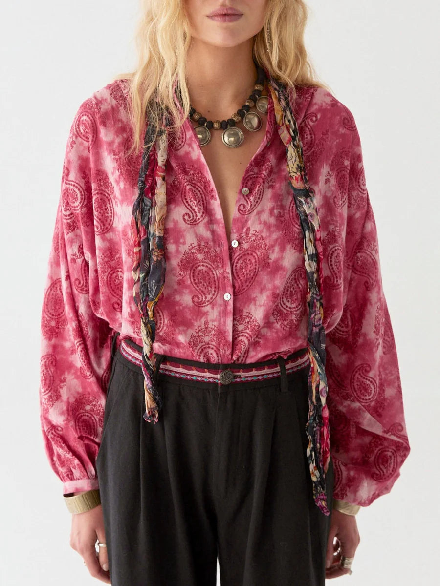 BLOUSE NATY PINK CITY